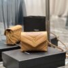 Replica YSL Saint Laurent Le 5 à 7 hobo bag in black Patent Leather 657228 12