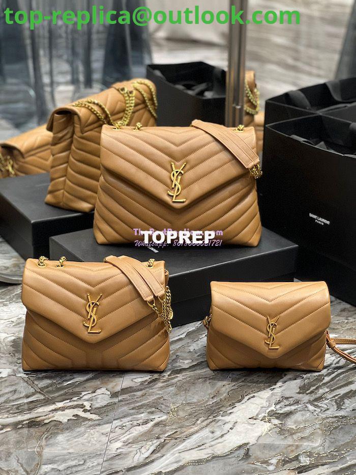 Replica YSL Saint Laurent Medium Loulou Bag In Liege "Y" Matelassé Leather 459749 Replica YSL Saint Laurent Medium Loulou Bag In Liege "Y" Matelassé Leather 459749