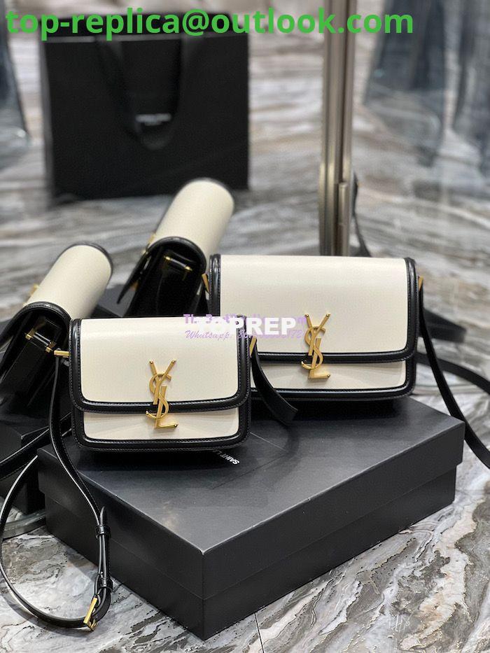 Replica YSL Saint Laurent Solferino Soft Satchel In Box Leather 635025 Blanc Vintage Replica YSL Saint Laurent Solferino Soft Satchel In Box Leather 635025 Blanc Vintage