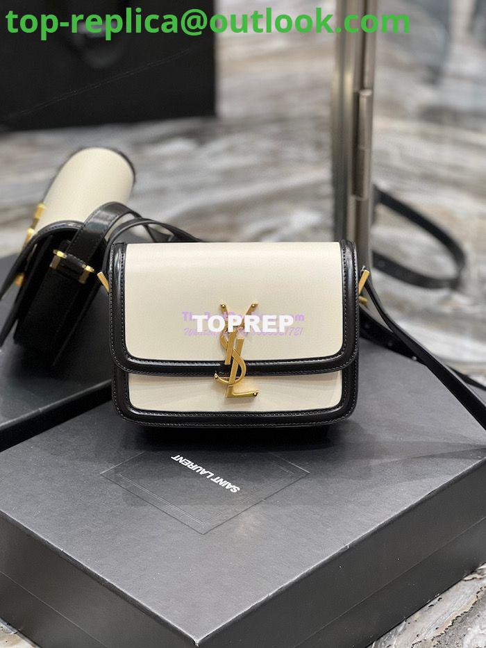 Replica YSL Saint Laurent Solferino Soft Satchel In Box Leather 635025 Blanc Vintage 2 Replica YSL Saint Laurent Solferino Soft Satchel In Box Leather 635025 Blanc Vintage 2