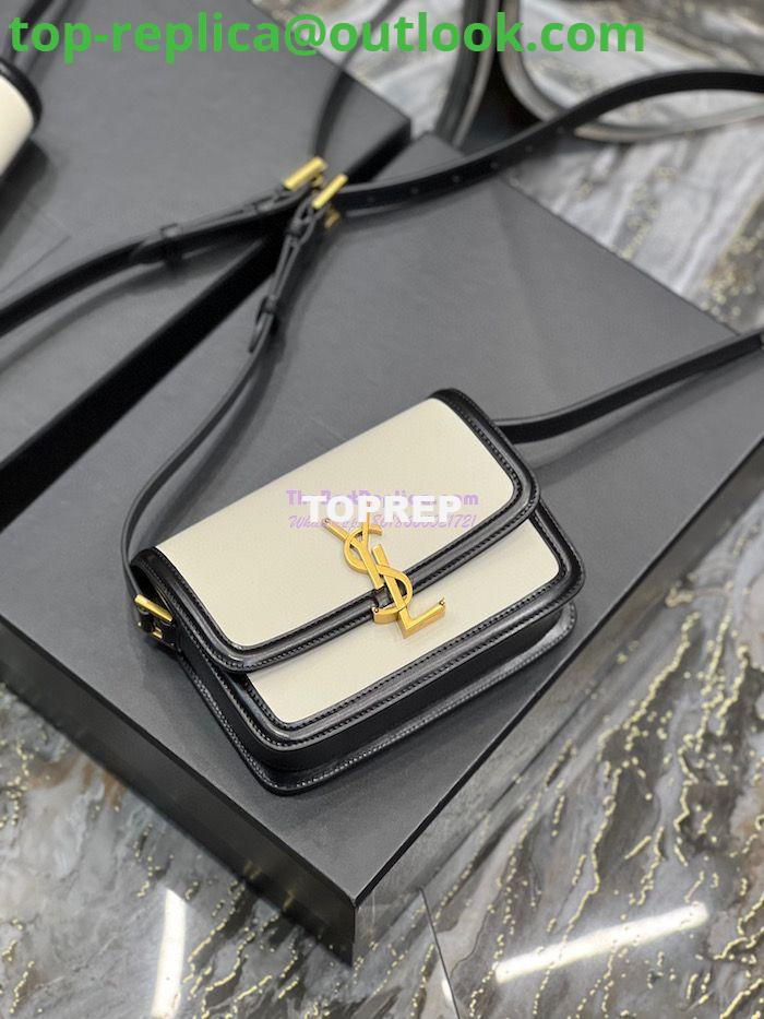Replica YSL Saint Laurent Solferino Soft Satchel In Box Leather 635025 Blanc Vintage 6 Replica YSL Saint Laurent Solferino Soft Satchel In Box Leather 635025 Blanc Vintage 6