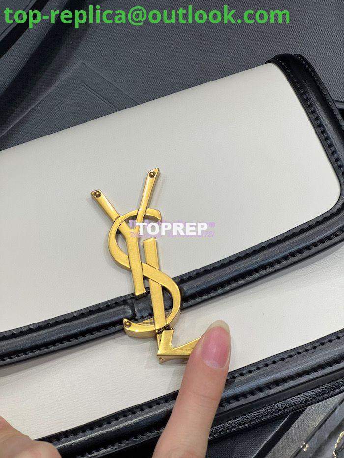 Replica YSL Saint Laurent Solferino Soft Satchel In Box Leather 635025 Blanc Vintage 7 Replica YSL Saint Laurent Solferino Soft Satchel In Box Leather 635025 Blanc Vintage 7