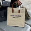 Replica YSL Saint Laurent Rive Gauche N/s Shopping Bag In Felt And Leather 631682 Beige 11 Replica YSL Saint Laurent Rive Gauche N/s Shopping Bag In Felt And Leather 631682 Beige 11