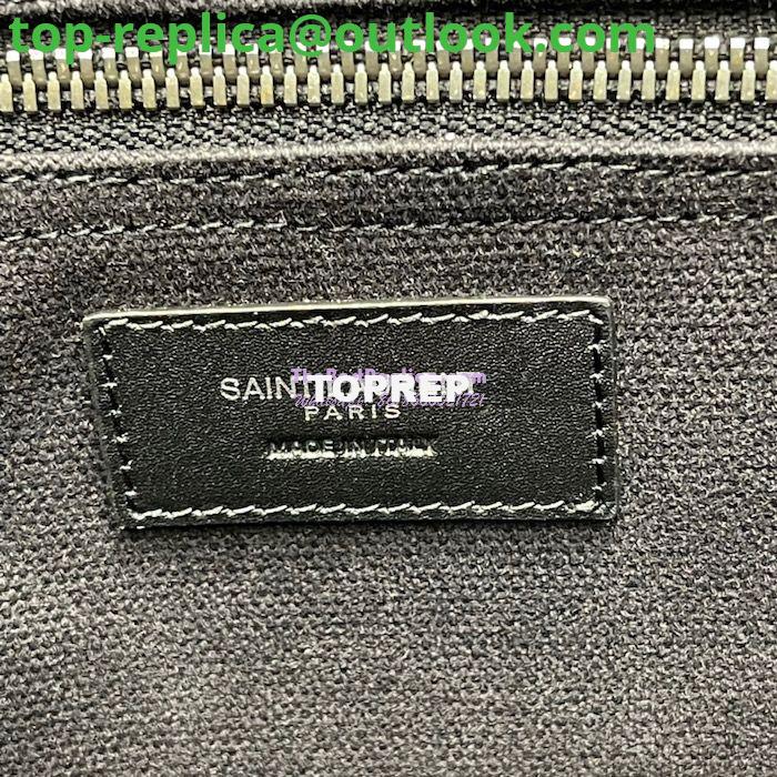 Replica YSL Saint Laurent Rive Gauche Tote Bag In Felt And Leather 499290 Black 9 Replica YSL Saint Laurent Rive Gauche Tote Bag In Felt And Leather 499290 Black 9