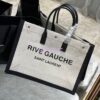 Replica YSL Saint Laurent Rive Gauche Tote Bag In Felt And Leather 499290 Black 11 Replica YSL Saint Laurent Rive Gauche Tote Bag In Felt And Leather 499290 Black 11