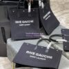 Replica YSL Saint Laurent Rive Gauche Tote Bag In Linen And Leather 499290 Brown 13 Replica YSL Saint Laurent Rive Gauche Tote Bag In Linen And Leather 499290 Brown 13