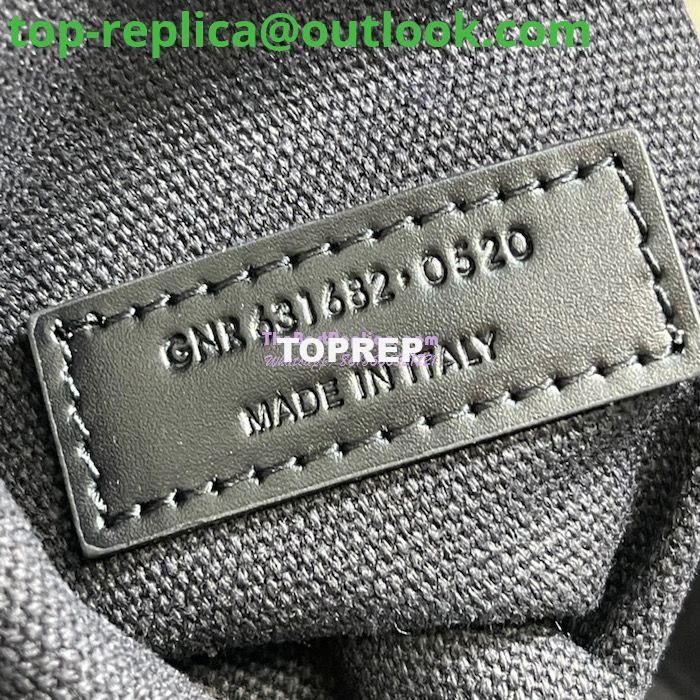 Replica YSL Saint Laurent Rive Gauche N/s Shopping Bag In Linen And Cotton 631682 Black 9 Replica YSL Saint Laurent Rive Gauche N/s Shopping Bag In Linen And Cotton 631682 Black 9