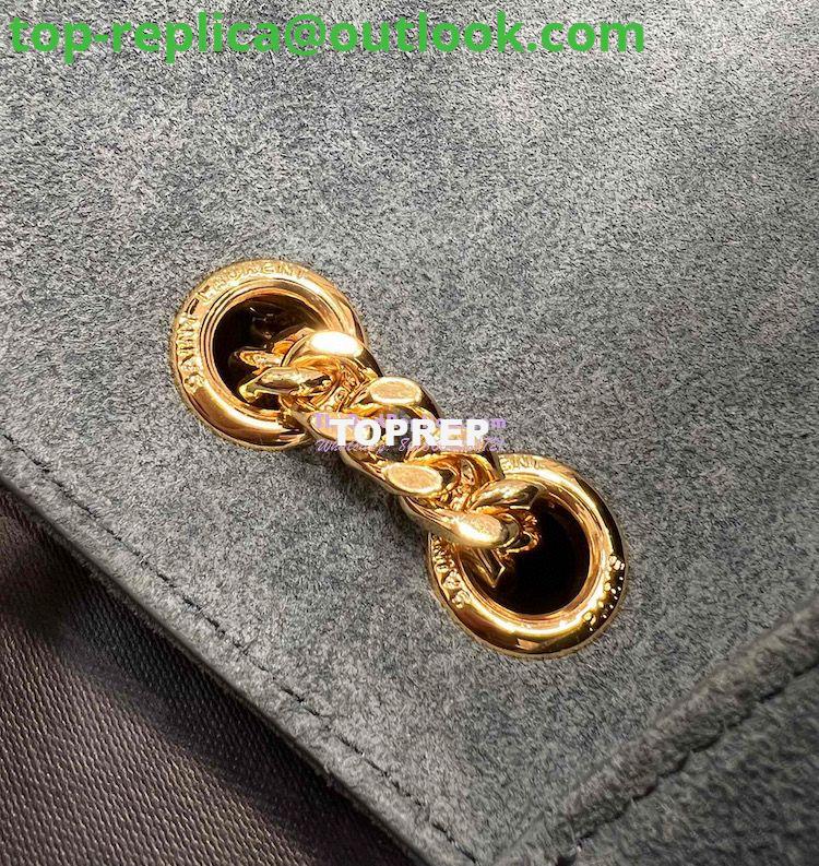 Replica YSL Saint Laurent Envelope Medium Bag In Mix Matelassé Suede Calf 600185 Green 12 Replica YSL Saint Laurent Envelope Medium Bag In Mix Matelassé Suede Calf 600185 Green 12