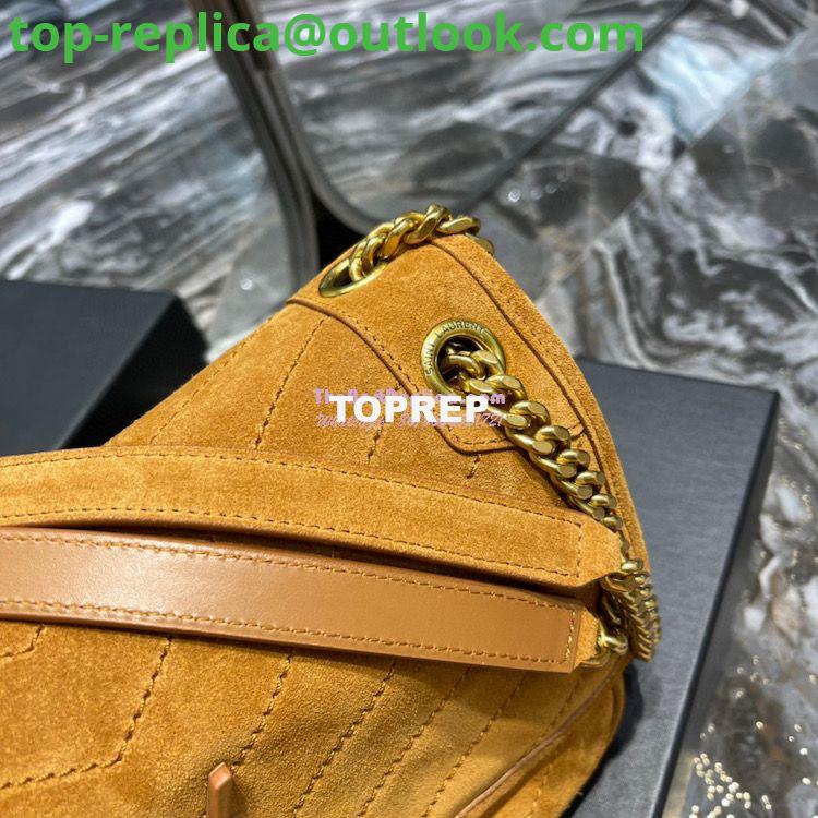 Replica YSL Saint Laurent Niki Medium In Quilted Suede And Smooth Leather 6331581 Cork 7 Replica YSL Saint Laurent Niki Medium In Quilted Suede And Smooth Leather 6331581 Cork 7