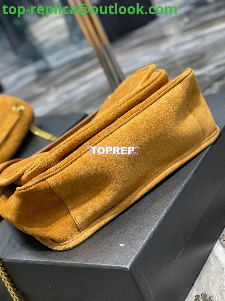 Replica YSL Saint Laurent Niki Medium In Quilted Suede And Smooth Leather 6331581 Cork 11 Replica YSL Saint Laurent Niki Medium In Quilted Suede And Smooth Leather 6331581 Cork 11