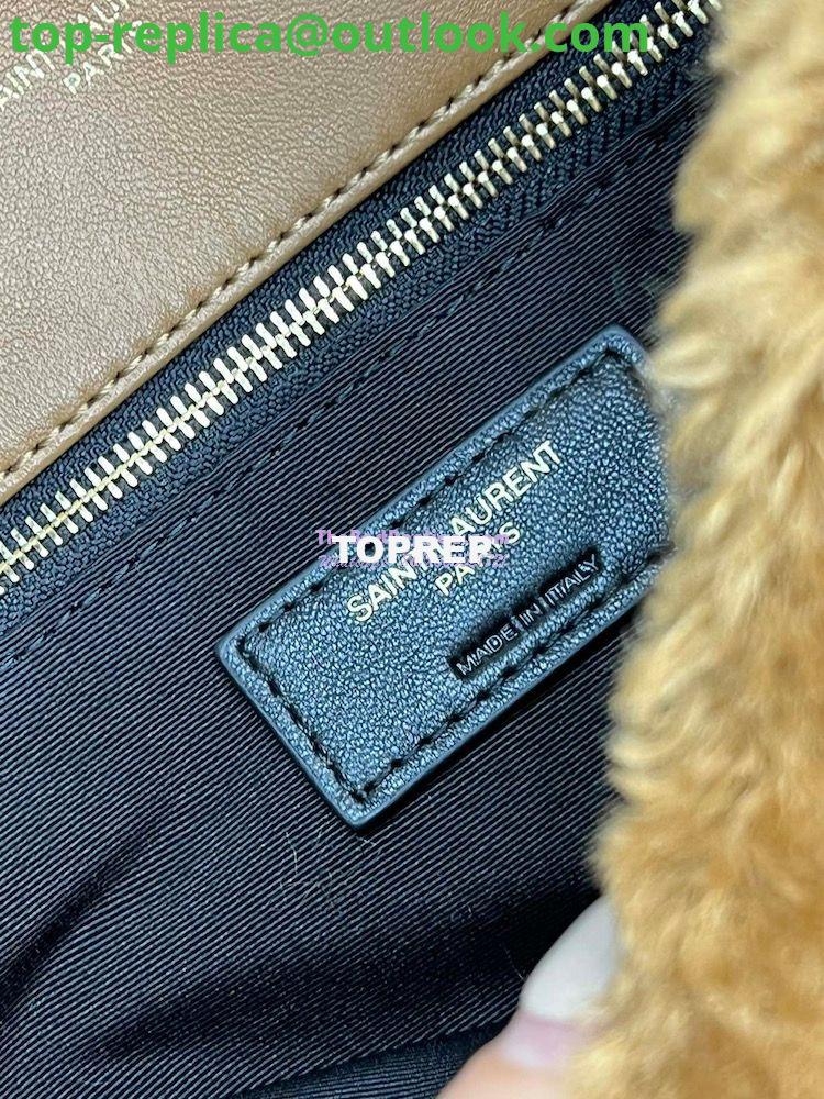 Replica YSL Saint Laurent Puffer Small Medium Bag In Merino Shearling And Lambskin 577476 Caramel 9 Replica YSL Saint Laurent Puffer Small Medium Bag In Merino Shearling And Lambskin 577476 Caramel 9