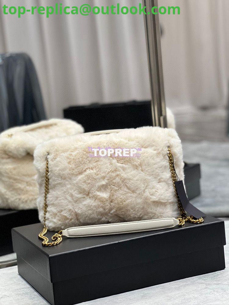 Replica YSL Saint Laurent Puffer Small Medium Bag In Merino Shearling And Lambskin 577476 White 10 Replica YSL Saint Laurent Puffer Small Medium Bag In Merino Shearling And Lambskin 577476 White 10