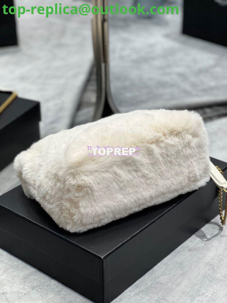 Replica YSL Saint Laurent Puffer Small Medium Bag In Merino Shearling And Lambskin 577476 White 11 Replica YSL Saint Laurent Puffer Small Medium Bag In Merino Shearling And Lambskin 577476 White 11