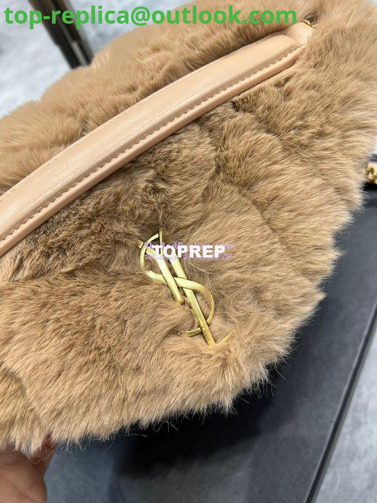 Replica YSL Saint Laurent Puffer Small Medium Bag In Merino Shearling And Lambskin 577476 Beige 4 Replica YSL Saint Laurent Puffer Small Medium Bag In Merino Shearling And Lambskin 577476 Beige 4
