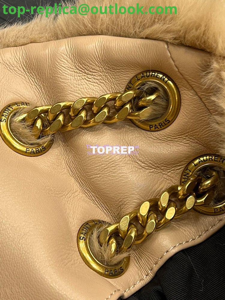 Replica YSL Saint Laurent Puffer Small Medium Bag In Merino Shearling And Lambskin 577476 Beige 13 Replica YSL Saint Laurent Puffer Small Medium Bag In Merino Shearling And Lambskin 577476 Beige 13