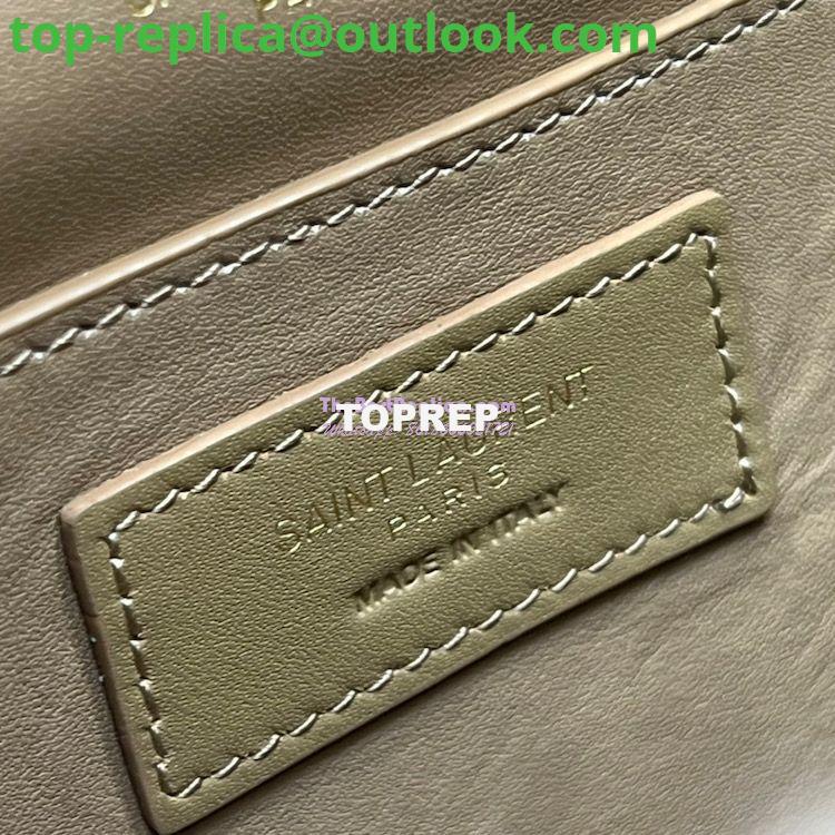 Replica YSL Saint Laurent Niki in Nubuck and Natural Shearling Wool 498894 8 Replica YSL Saint Laurent Niki in Nubuck and Natural Shearling Wool 498894 8