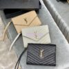 Replica YSL Saint Laurent Monogram Clutch in Quilted Grain De Poudre Embossed Leather 6176621 White 12 Replica YSL Saint Laurent Monogram Clutch in Quilted Grain De Poudre Embossed Leather 6176621 White 12