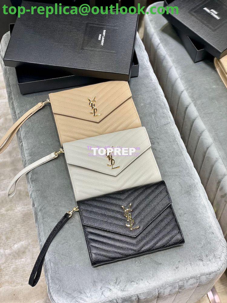 Replica YSL Saint Laurent Monogram Clutch in Quilted Grain De Poudre Embossed Leather 617662 Beige 2 Replica YSL Saint Laurent Monogram Clutch in Quilted Grain De Poudre Embossed Leather 617662 Beige 2