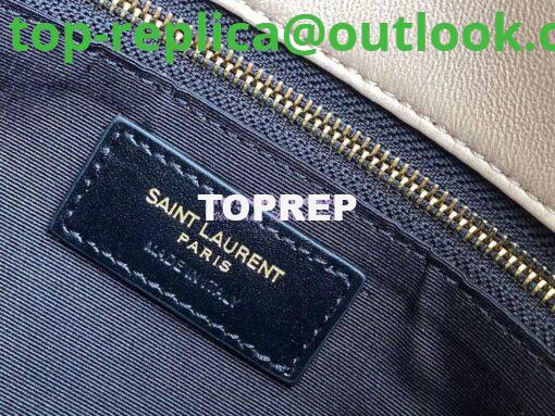 Replica Yves Saint Laurent YSL Loulou Puffer Toy Bag In Quilted Lambskin Dark Beige 8