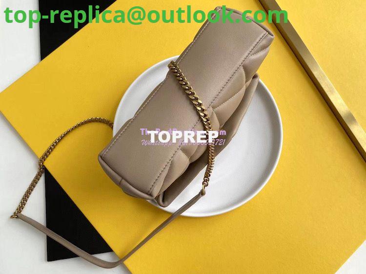 Replica Yves Saint Laurent YSL Loulou Puffer Toy Bag In Quilted Lambskin Dark Beige 10 Replica Yves Saint Laurent YSL Loulou Puffer Toy Bag In Quilted Lambskin Dark Beige 10
