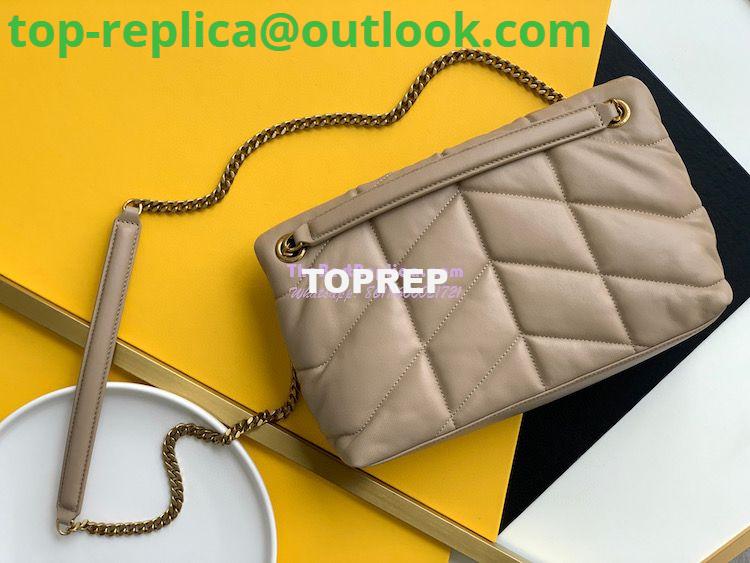 Replica Yves Saint Laurent YSL Loulou Puffer Medium Bag In Quilted Lambskin 5774751 Beige 4 Replica Yves Saint Laurent YSL Loulou Puffer Medium Bag In Quilted Lambskin 5774751 Beige 4