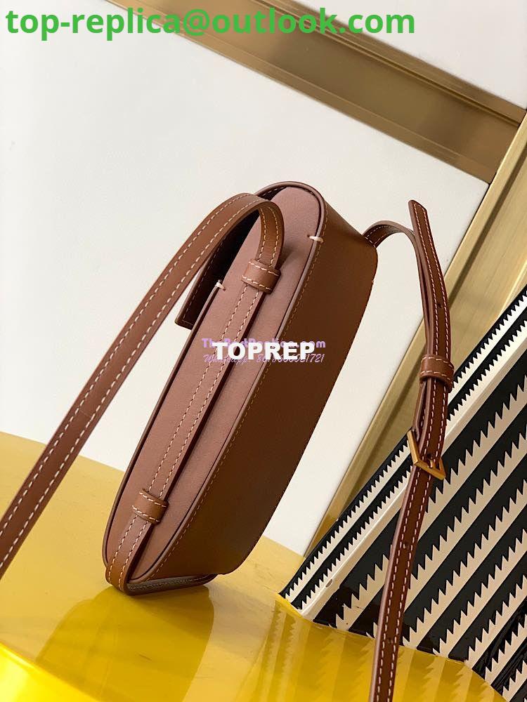 Replica YSL Saint Laurent Tuc Phone Pouch With Strap In Supple Calfskin 6677182 Brown 4 Replica YSL Saint Laurent Tuc Phone Pouch With Strap In Supple Calfskin 6677182 Brown 4