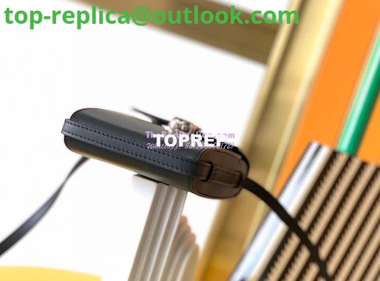 Replica YSL Saint Laurent Tuc Phone Pouch With Strap In Supple Calfskin 6677182 Black 5 Replica YSL Saint Laurent Tuc Phone Pouch With Strap In Supple Calfskin 6677182 Black 5