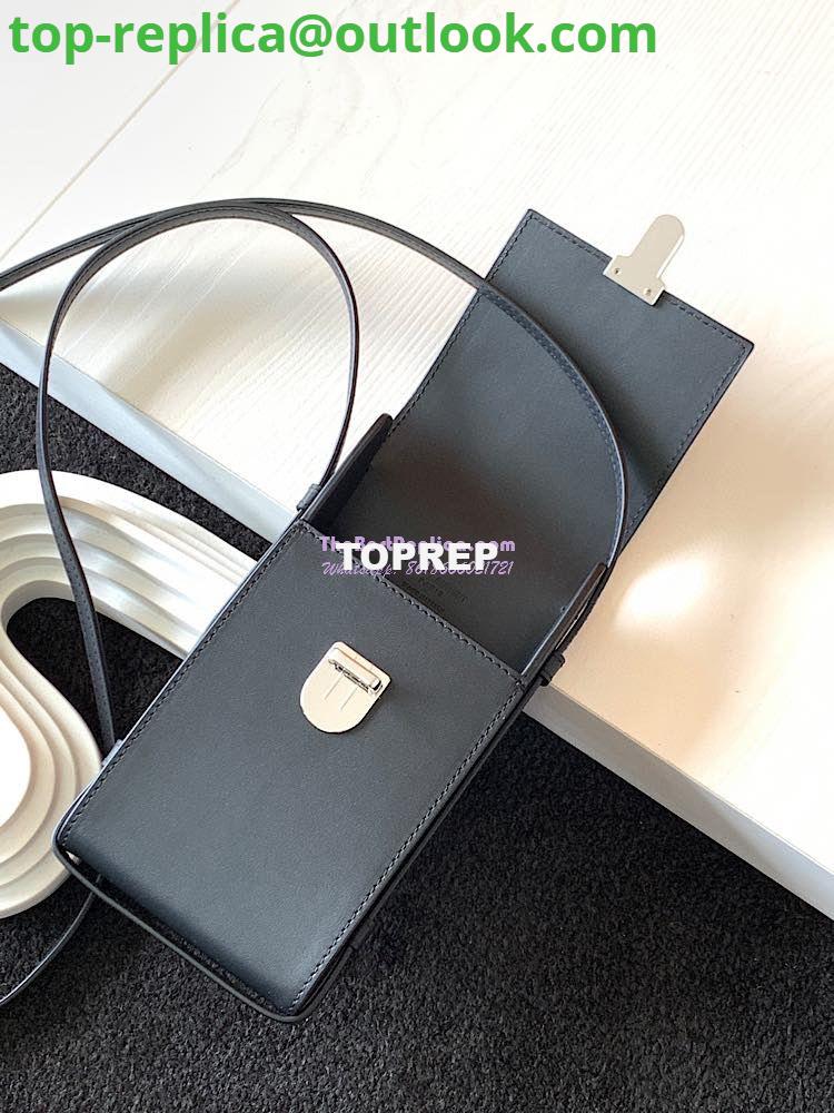 Replica YSL Saint Laurent Tuc Phone Pouch With Strap In Supple Calfskin 6677182 Black 6 Replica YSL Saint Laurent Tuc Phone Pouch With Strap In Supple Calfskin 6677182 Black 6