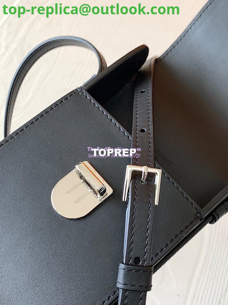 Replica YSL Saint Laurent Tuc Phone Pouch With Strap In Supple Calfskin 6677182 Black 7 Replica YSL Saint Laurent Tuc Phone Pouch With Strap In Supple Calfskin 6677182 Black 7