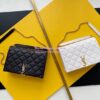 Replica YSL Saint Laurent Becky Mini Chain Bag In Carré-Quilted Lambskin 6292461 black 12 Replica YSL Saint Laurent Becky Mini Chain Bag In Carré-Quilted Lambskin 6292461 black 12