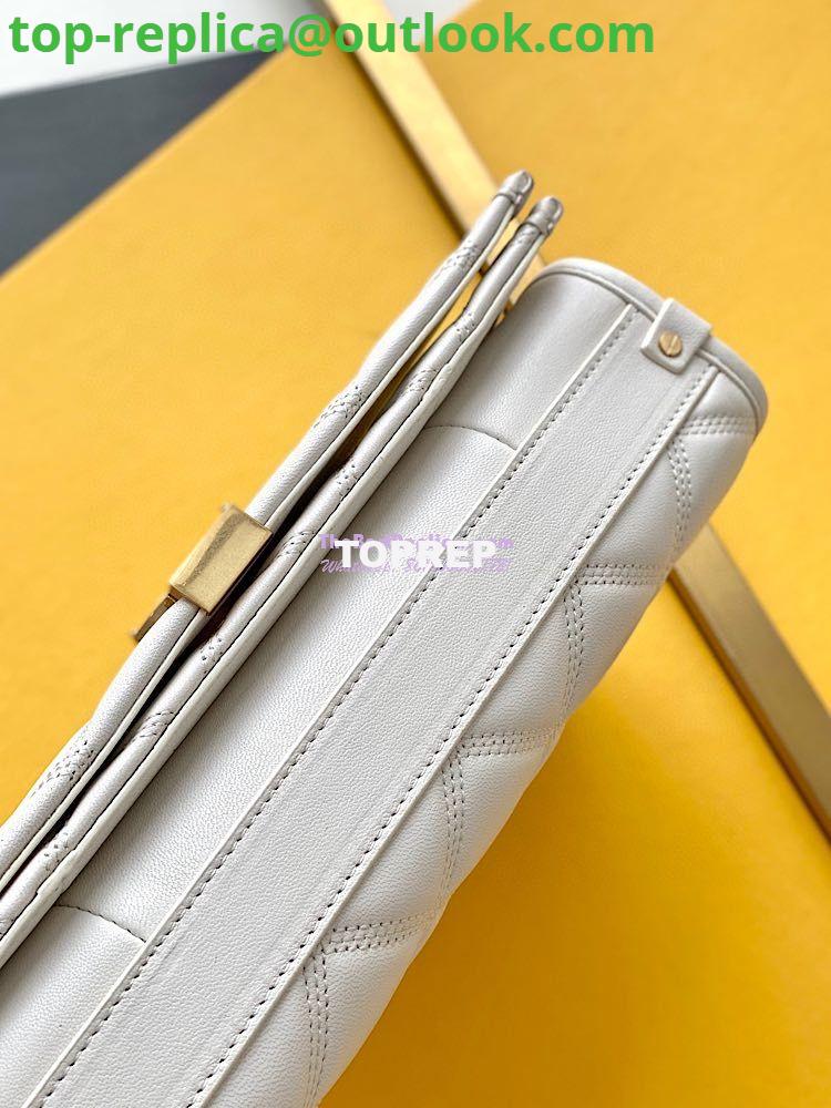 Replica YSL Saint Laurent Becky Mini Chain Bag In Carré-Quilted Lambskin 6292461 Blanc 11 Replica YSL Saint Laurent Becky Mini Chain Bag In Carré-Quilted Lambskin 6292461 Blanc 11