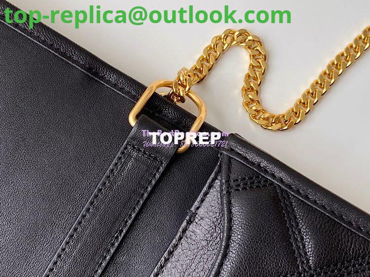 Replica YSL Saint Laurent Becky Mini Chain Bag In Carré-Quilted Lambskin 6292461 black 5 Replica YSL Saint Laurent Becky Mini Chain Bag In Carré-Quilted Lambskin 6292461 black 5