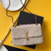 Replica YSL LouLou Medium in “Y” Quilted Linen Taupe 5749462 10 Replica YSL LouLou Medium in “Y” Quilted Linen Taupe 5749462 10