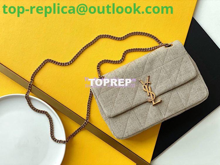Replica YSL Saint Laurent Jamie Medium "Carré Rive Gauche" Linen Taupe 634820 2 Replica YSL Saint Laurent Jamie Medium "Carré Rive Gauche" Linen Taupe 634820 2