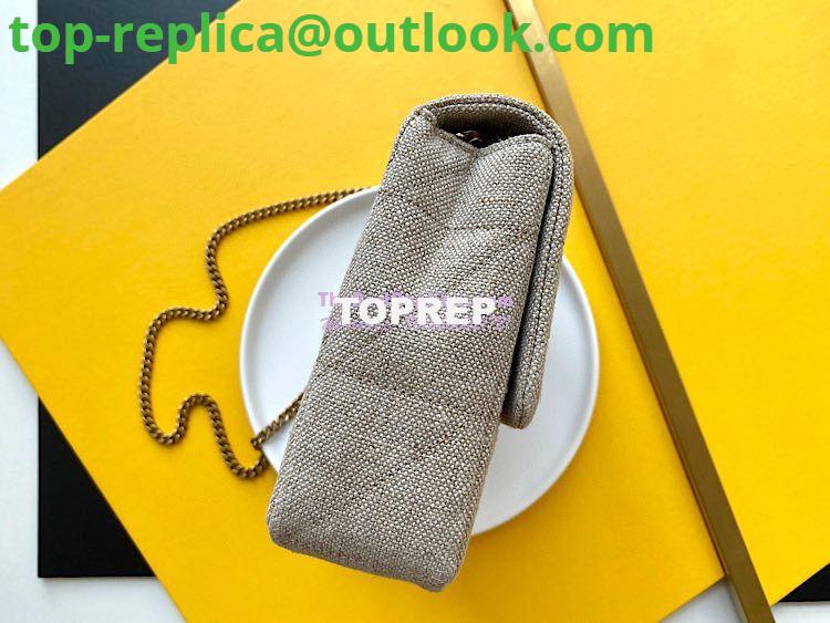 Replica YSL Saint Laurent Jamie Medium "Carré Rive Gauche" Linen Taupe 634820 3 Replica YSL Saint Laurent Jamie Medium "Carré Rive Gauche" Linen Taupe 634820 3