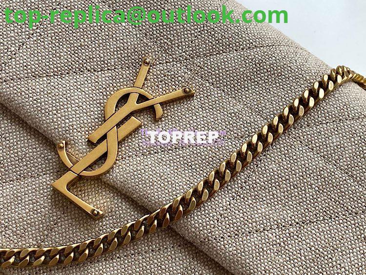 Replica YSL Saint Laurent Jamie Medium "Carré Rive Gauche" Linen Taupe 634820 4 Replica YSL Saint Laurent Jamie Medium "Carré Rive Gauche" Linen Taupe 634820 4