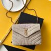 Replica YSL LouLou Medium in “Y” Quilted Linen Taupe 5749462 9 Replica YSL LouLou Medium in “Y” Quilted Linen Taupe 5749462 9