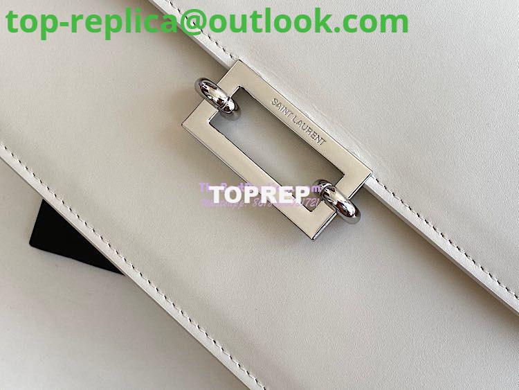Replica YSL Saint Laurent Le Pavé Satchel In Smooth Leather 6571862 Blanc 3 Replica YSL Saint Laurent Le Pavé Satchel In Smooth Leather 6571862 Blanc 3