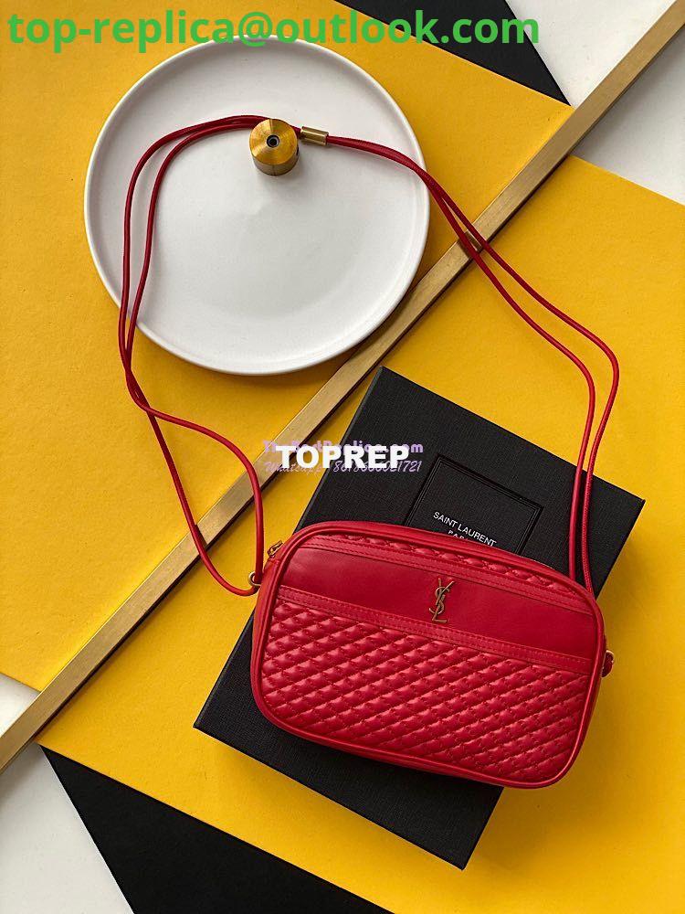 Replica YSL Saint Laurent Victoire Camera Bag in Quilted Lambskin 6489901 Rough Replica YSL Saint Laurent Victoire Camera Bag in Quilted Lambskin 6489901 Rough