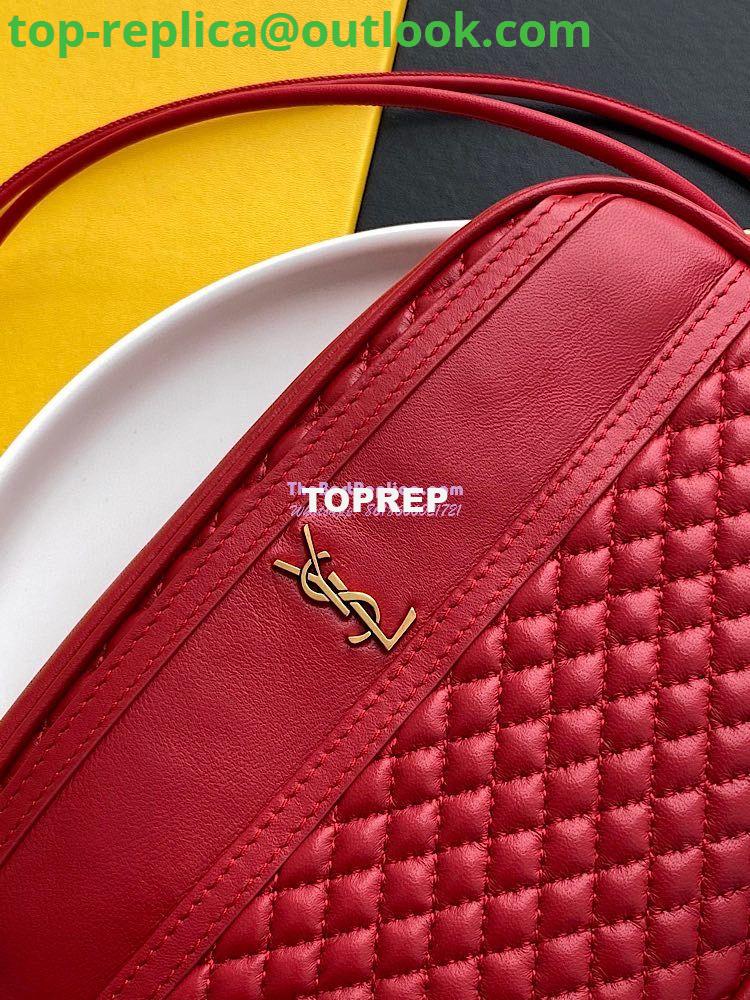 Replica YSL Saint Laurent Victoire Camera Bag in Quilted Lambskin 6489901 Rough 5 Replica YSL Saint Laurent Victoire Camera Bag in Quilted Lambskin 6489901 Rough 5