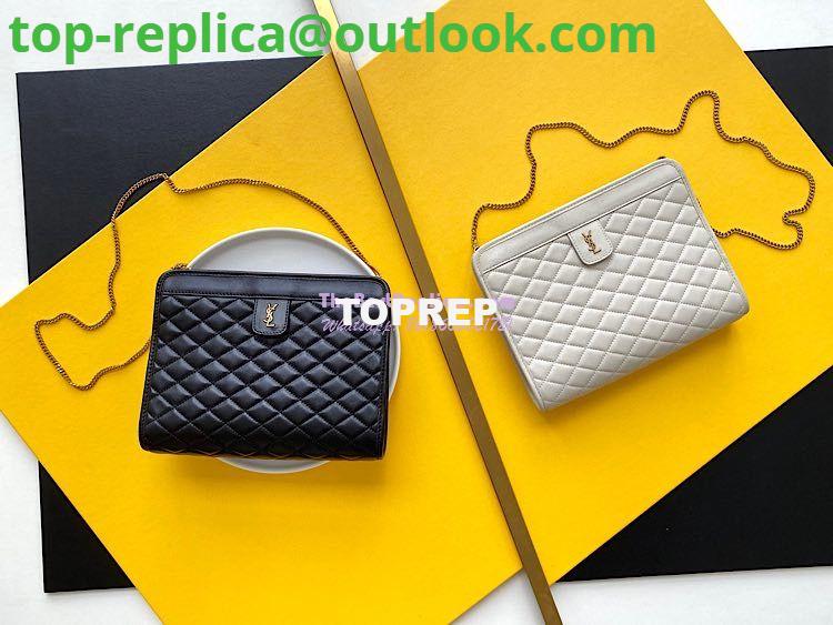 Replica YSL Saint Laurent Victoire Baby Clutch in Leather 65736118 Black Replica YSL Saint Laurent Victoire Baby Clutch in Leather 65736118 Black