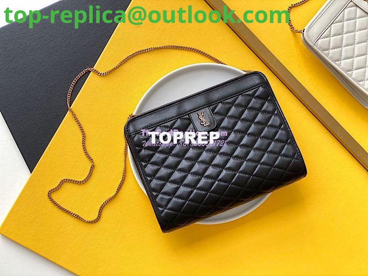 Replica YSL Saint Laurent Victoire Baby Clutch in Leather 65736118 Black 2 Replica YSL Saint Laurent Victoire Baby Clutch in Leather 65736118 Black 2