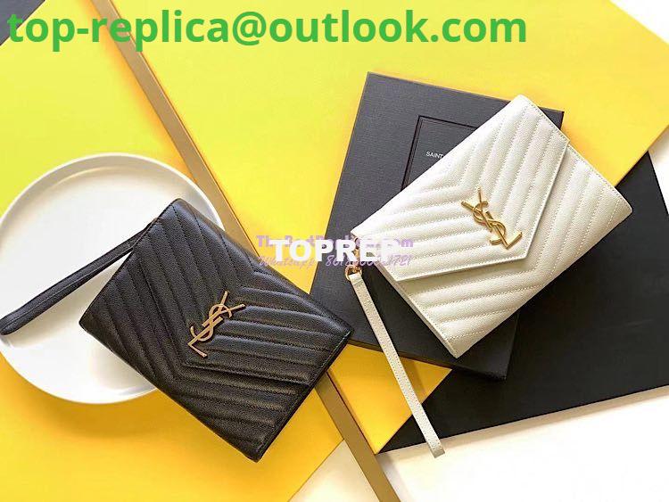 Replica YSL Saint Laurent Monogram Clutch in Quilted Grain De Poudre Embossed Leather 617662 Black Replica YSL Saint Laurent Monogram Clutch in Quilted Grain De Poudre Embossed Leather 617662 Black