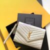 Replica YSL Saint Laurent Sade Puffer Envelope Clutch in Lambskin 6550041 Black 12 Replica YSL Saint Laurent Sade Puffer Envelope Clutch in Lambskin 6550041 Black 12