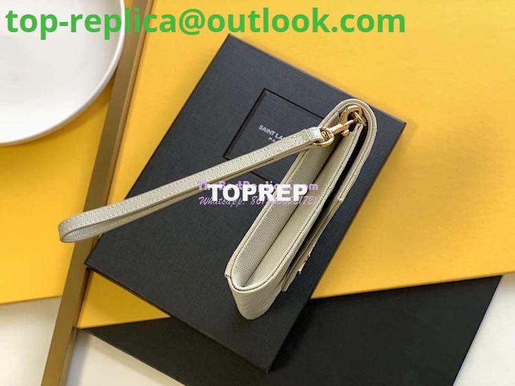 Replica YSL Saint Laurent Monogram Clutch in Quilted Grain De Poudre Embossed Leather 617662 Blanc 2 Replica YSL Saint Laurent Monogram Clutch in Quilted Grain De Poudre Embossed Leather 617662 Blanc 2