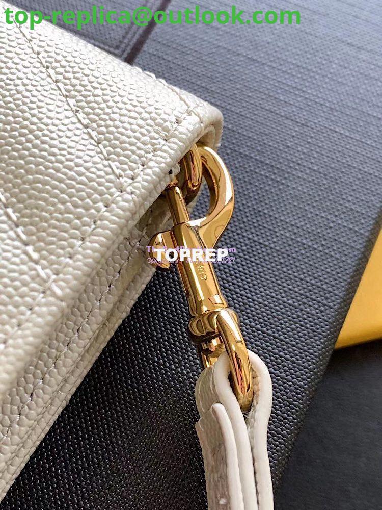 Replica YSL Saint Laurent Monogram Clutch in Quilted Grain De Poudre Embossed Leather 617662 Blanc 7 Replica YSL Saint Laurent Monogram Clutch in Quilted Grain De Poudre Embossed Leather 617662 Blanc 7