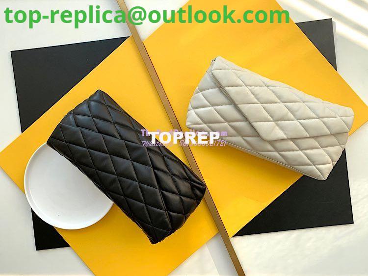 Replica YSL Saint Laurent Sade Puffer Envelope Clutch in Lambskin 6550041 Black Replica YSL Saint Laurent Sade Puffer Envelope Clutch in Lambskin 6550041 Black