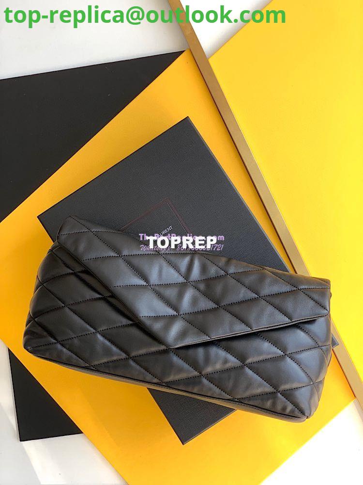 Replica YSL Saint Laurent Sade Puffer Envelope Clutch in Lambskin 6550041 Black 2 Replica YSL Saint Laurent Sade Puffer Envelope Clutch in Lambskin 6550041 Black 2