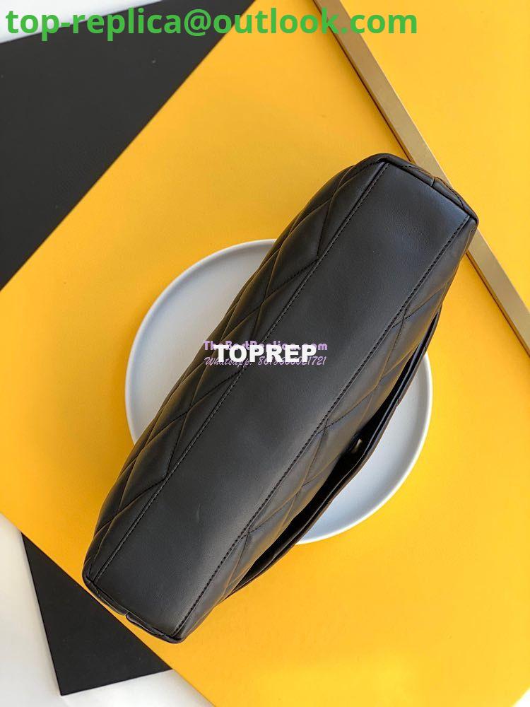 Replica YSL Saint Laurent Sade Puffer Envelope Clutch in Lambskin 6550041 Black 6 Replica YSL Saint Laurent Sade Puffer Envelope Clutch in Lambskin 6550041 Black 6