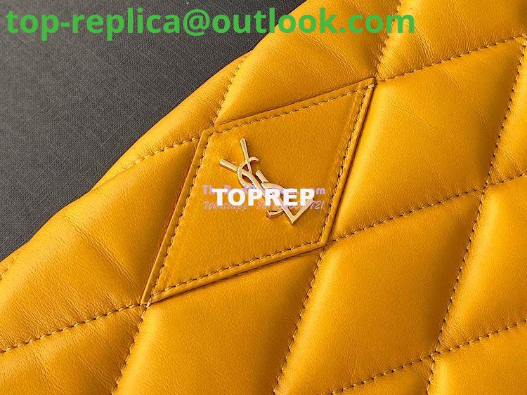 Replica YSL Saint Laurent Sade Puffer Envelope Clutch in Lambskin 6550041 Saffron 4 Replica YSL Saint Laurent Sade Puffer Envelope Clutch in Lambskin 6550041 Saffron 4